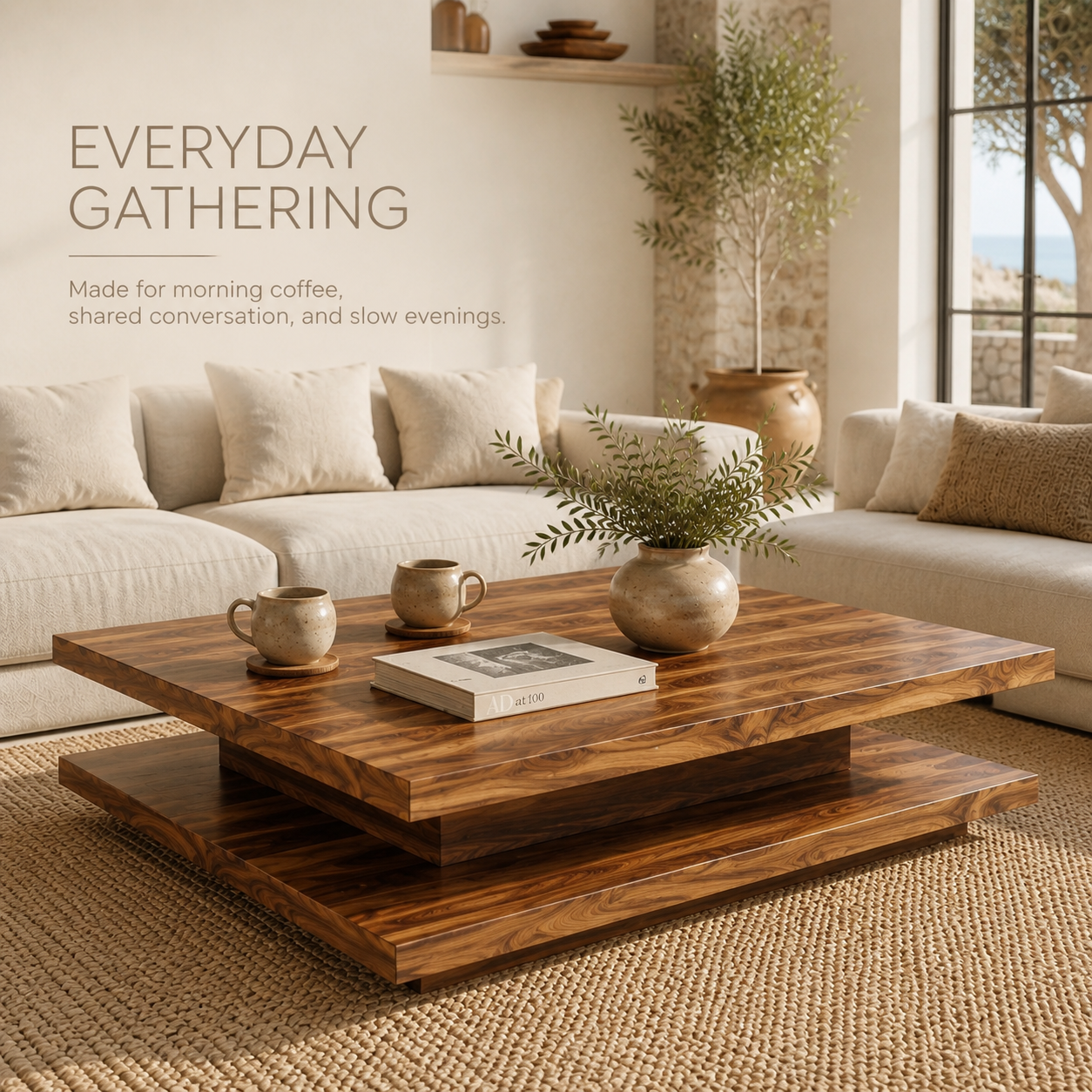 Veyra Gallery Round Coffee Table - Design 304 - product image 07