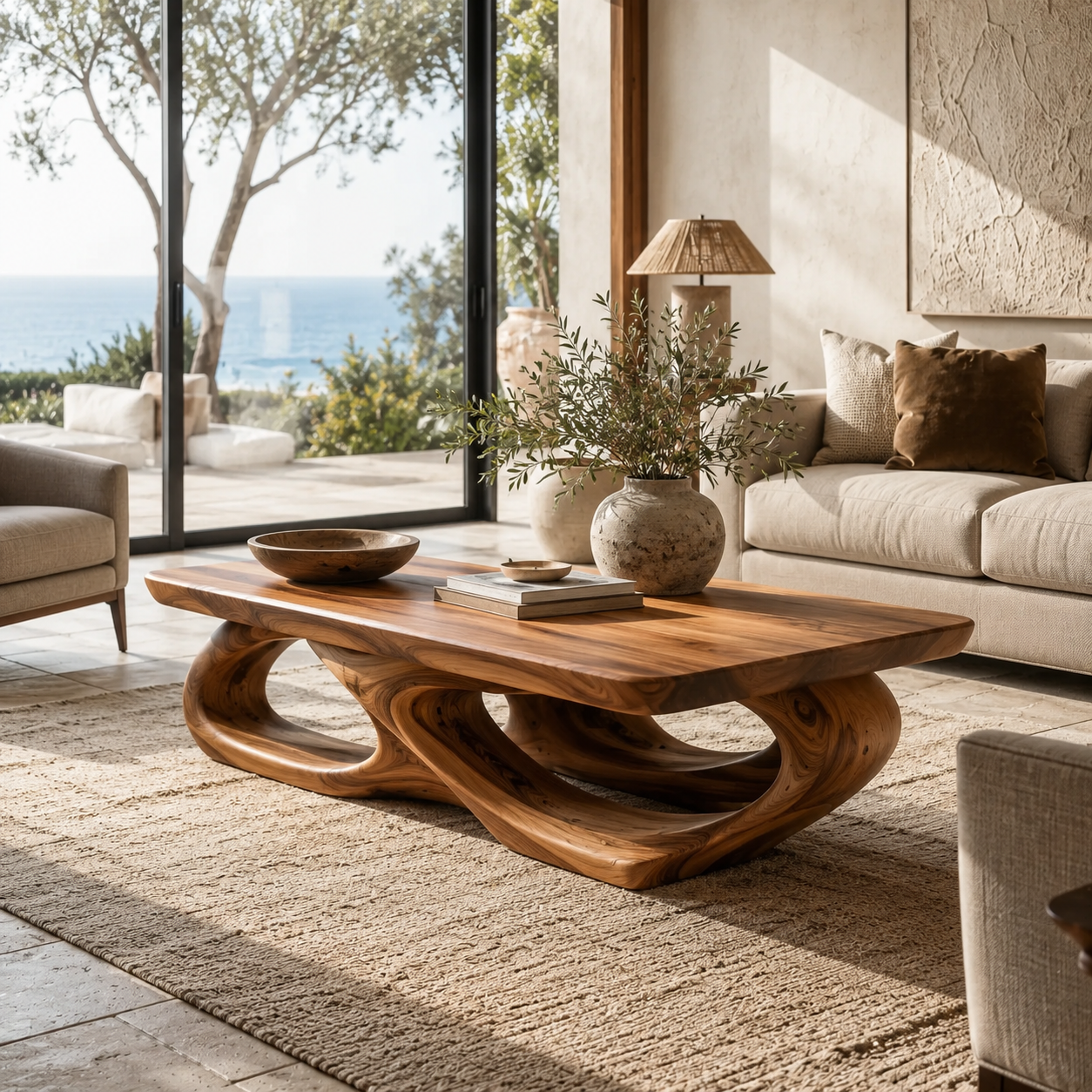 Orin Organic Modern Coffee Table - Design 305 - main view