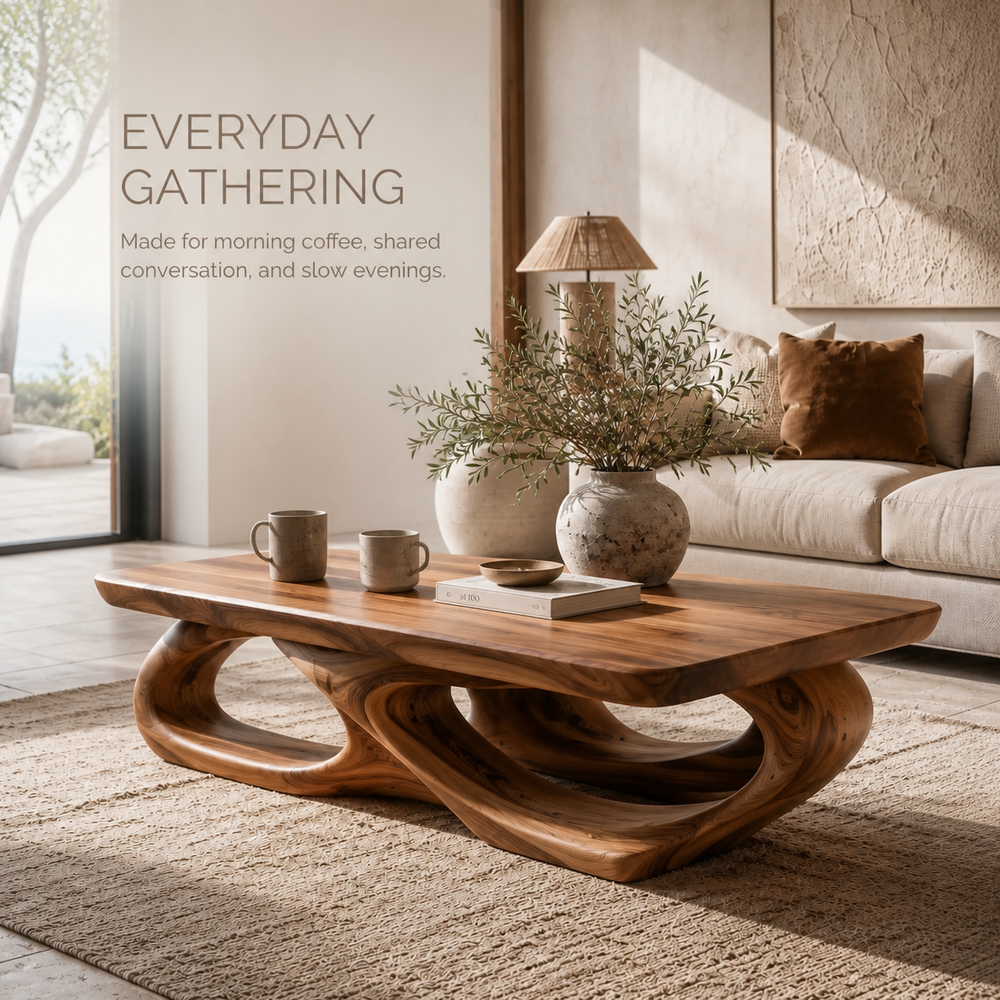 Orin Organic Modern Coffee Table - Design 305 - product image 07