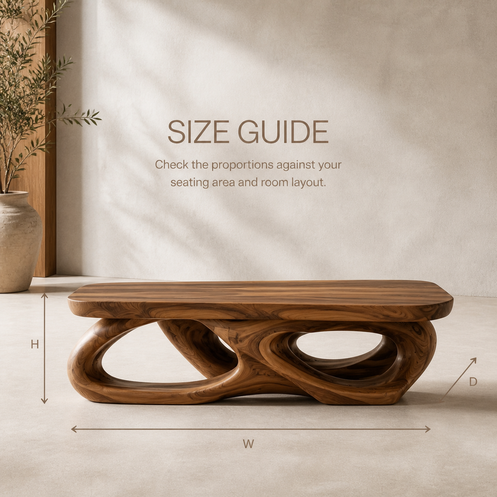 Orin Organic Modern Coffee Table - Design 305 - product image 08