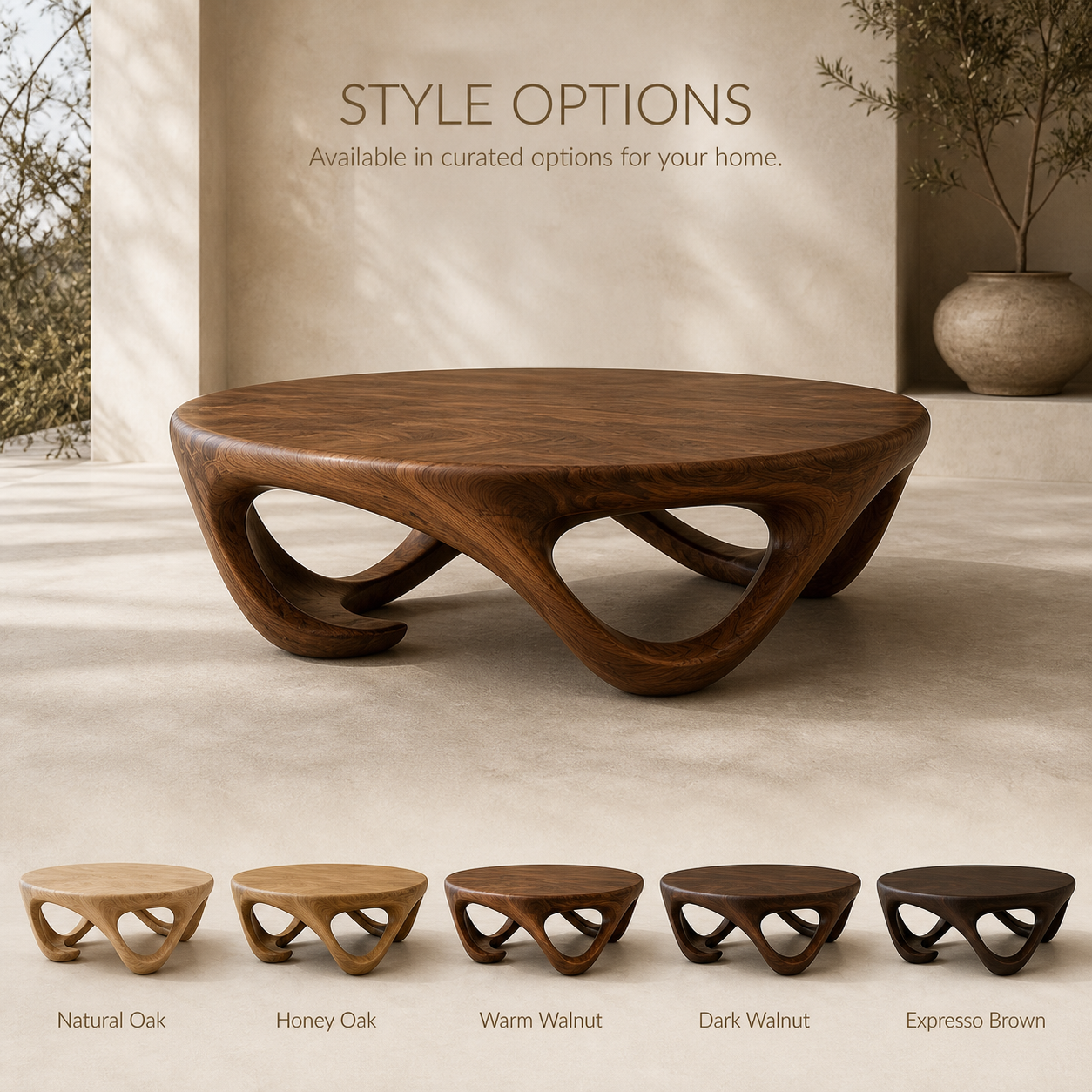 Nolan Arc Round Coffee Table - Design 306 - product image 11