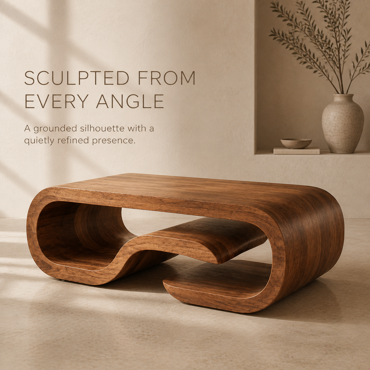 Selene Rounded Lounge Coffee Table - Design 307 - product image 03