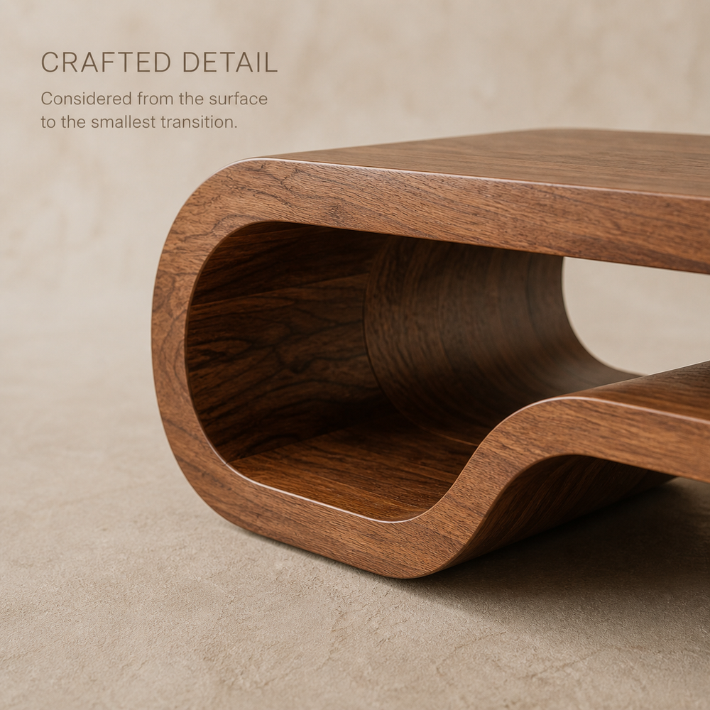 Selene Rounded Lounge Coffee Table - Design 307 - product image 06