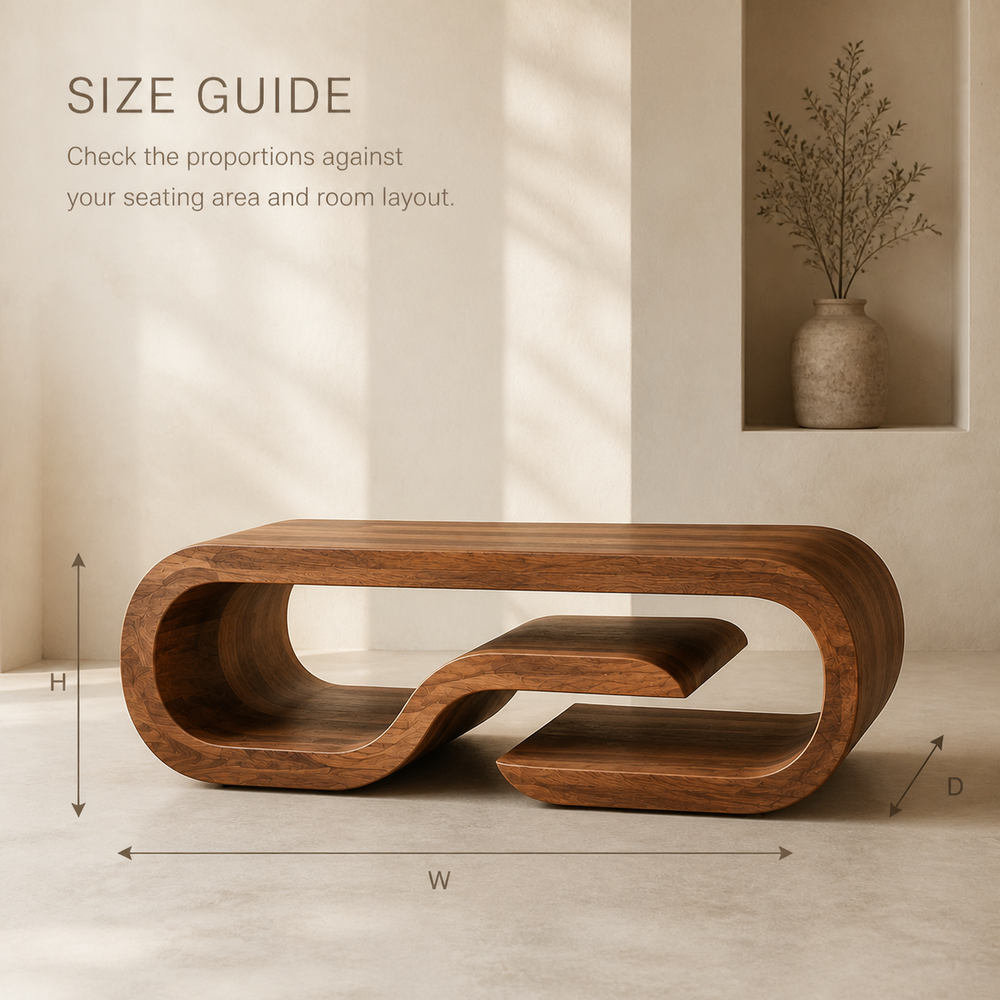 Selene Rounded Lounge Coffee Table - Design 307 - product image 08