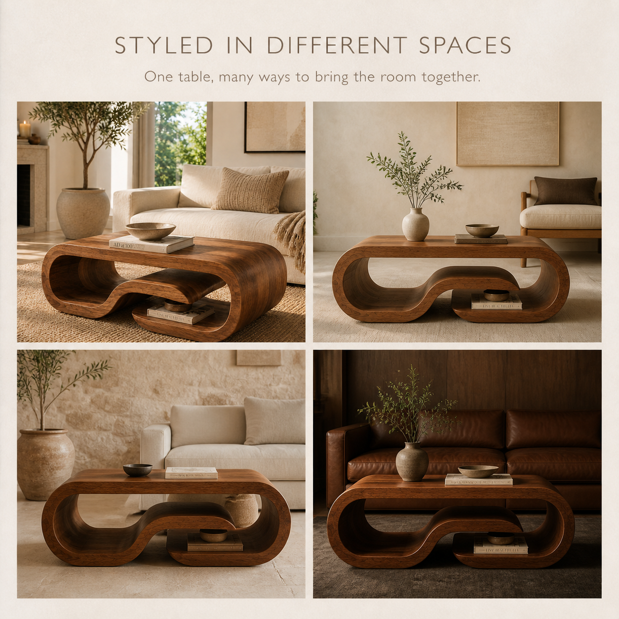 Selene Rounded Lounge Coffee Table - Design 307 - product image 10