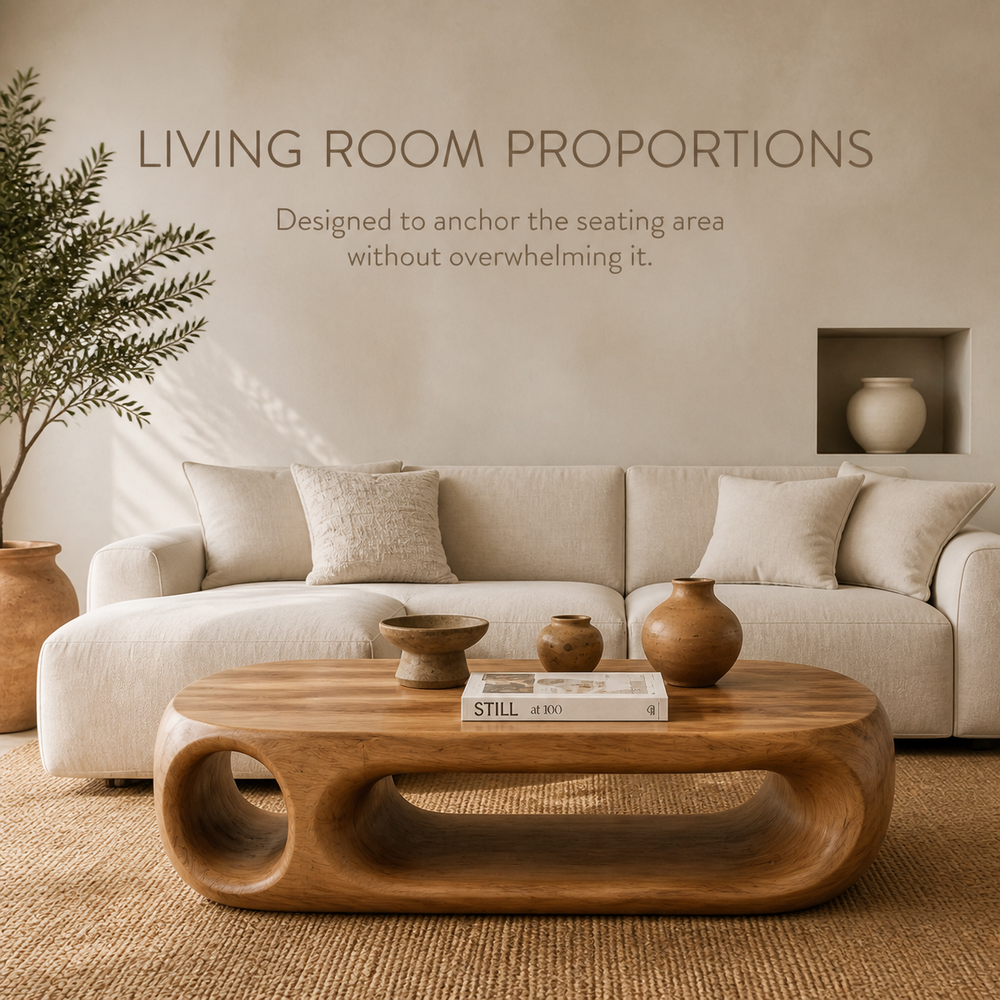 Mira Flow Wood Coffee Table - Design 309 - product image 04
