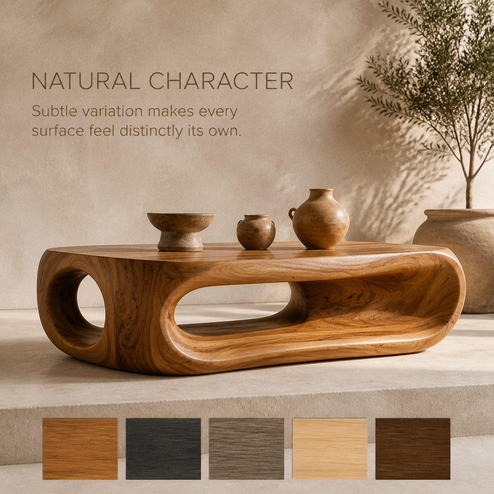 Mira Flow Wood Coffee Table - Design 309 - product image 05