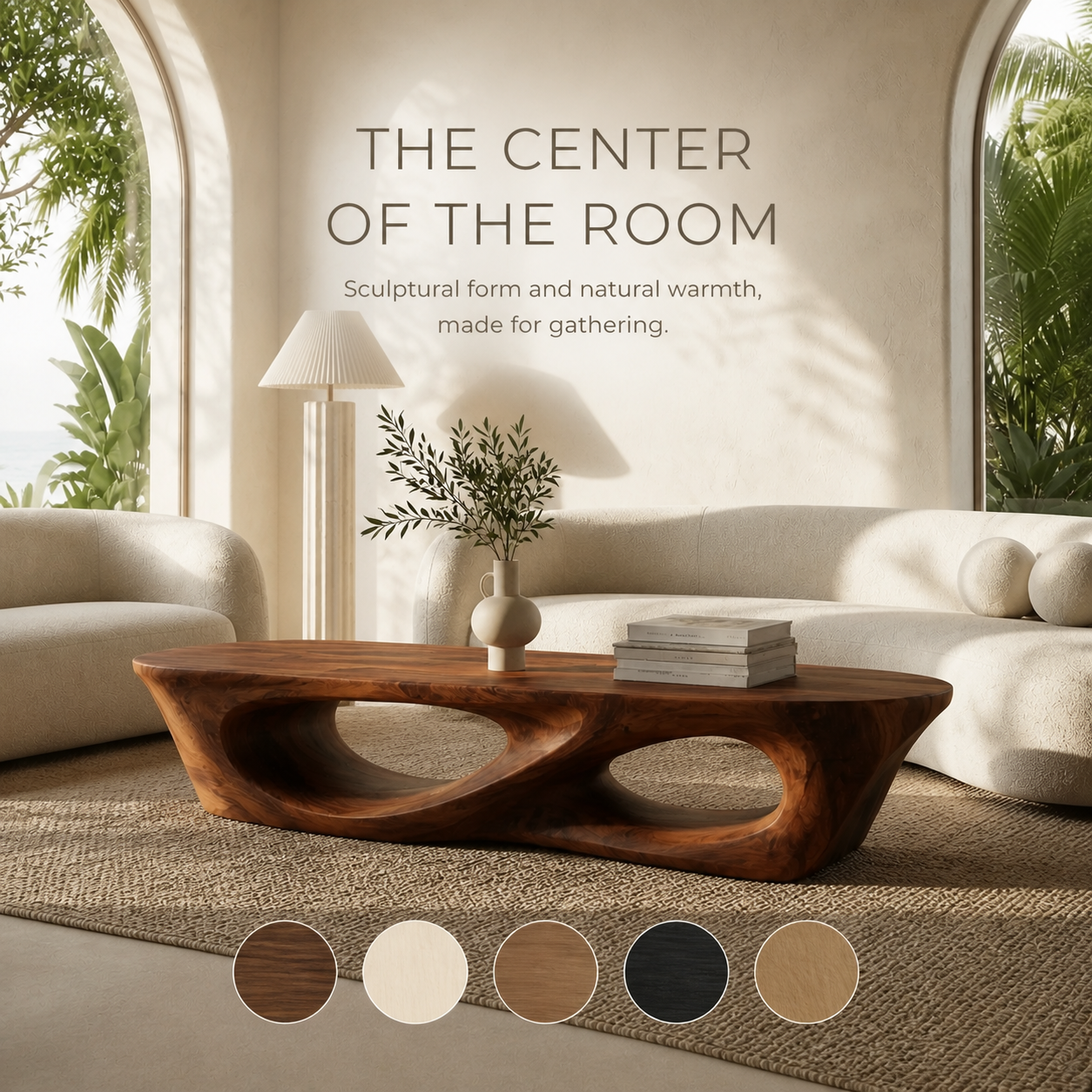 Talia Soft Edge Coffee Table - Design 311 - product image 02