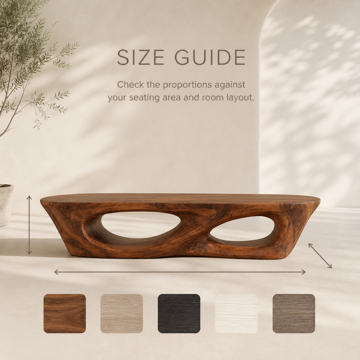 Talia Soft Edge Coffee Table - Design 311 - product image 08