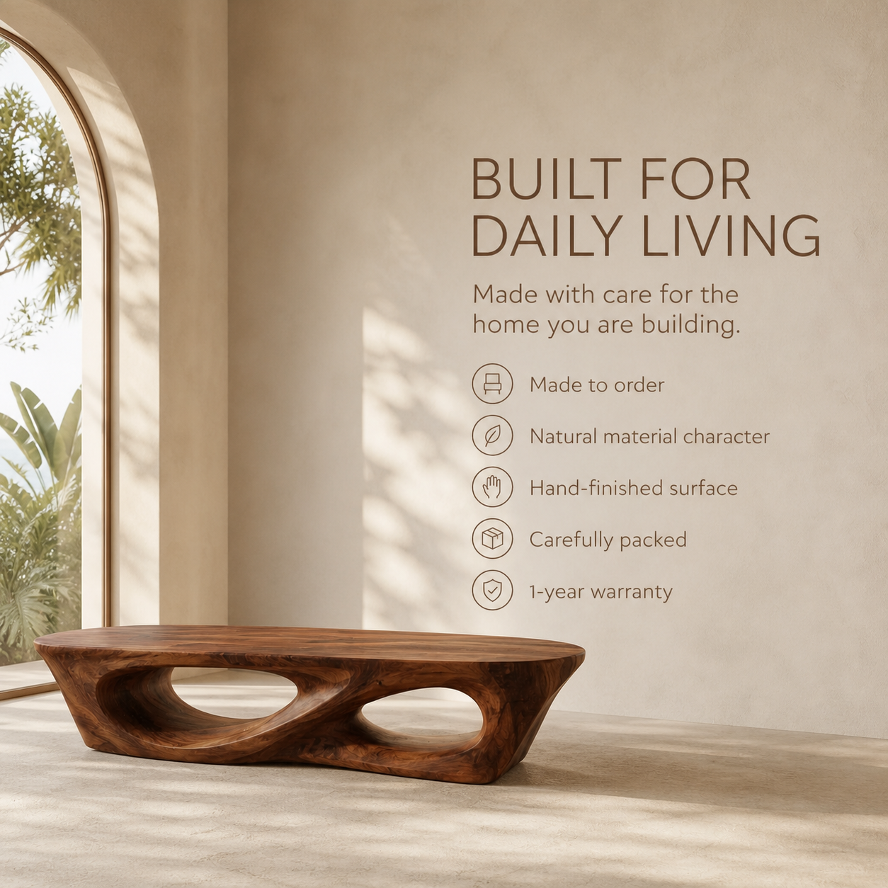 Talia Soft Edge Coffee Table - Design 311 - product image 09