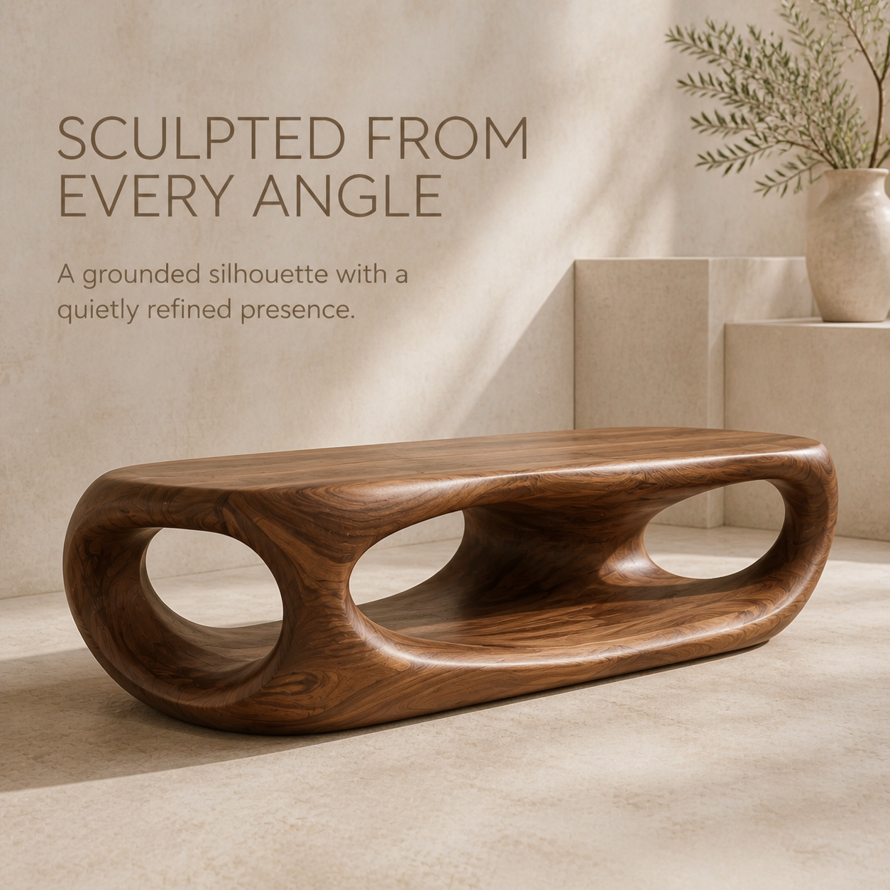 Vale Sculptural Coffee Table - Design 312 - product image 03