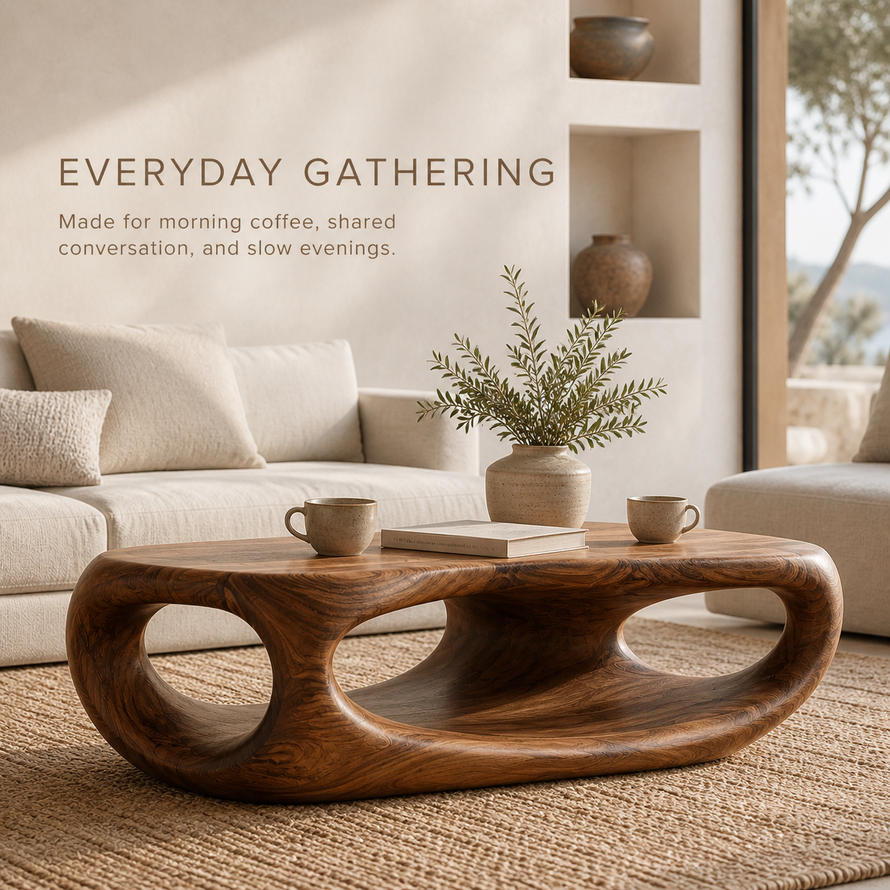 Vale Sculptural Coffee Table - Design 312 - product image 07
