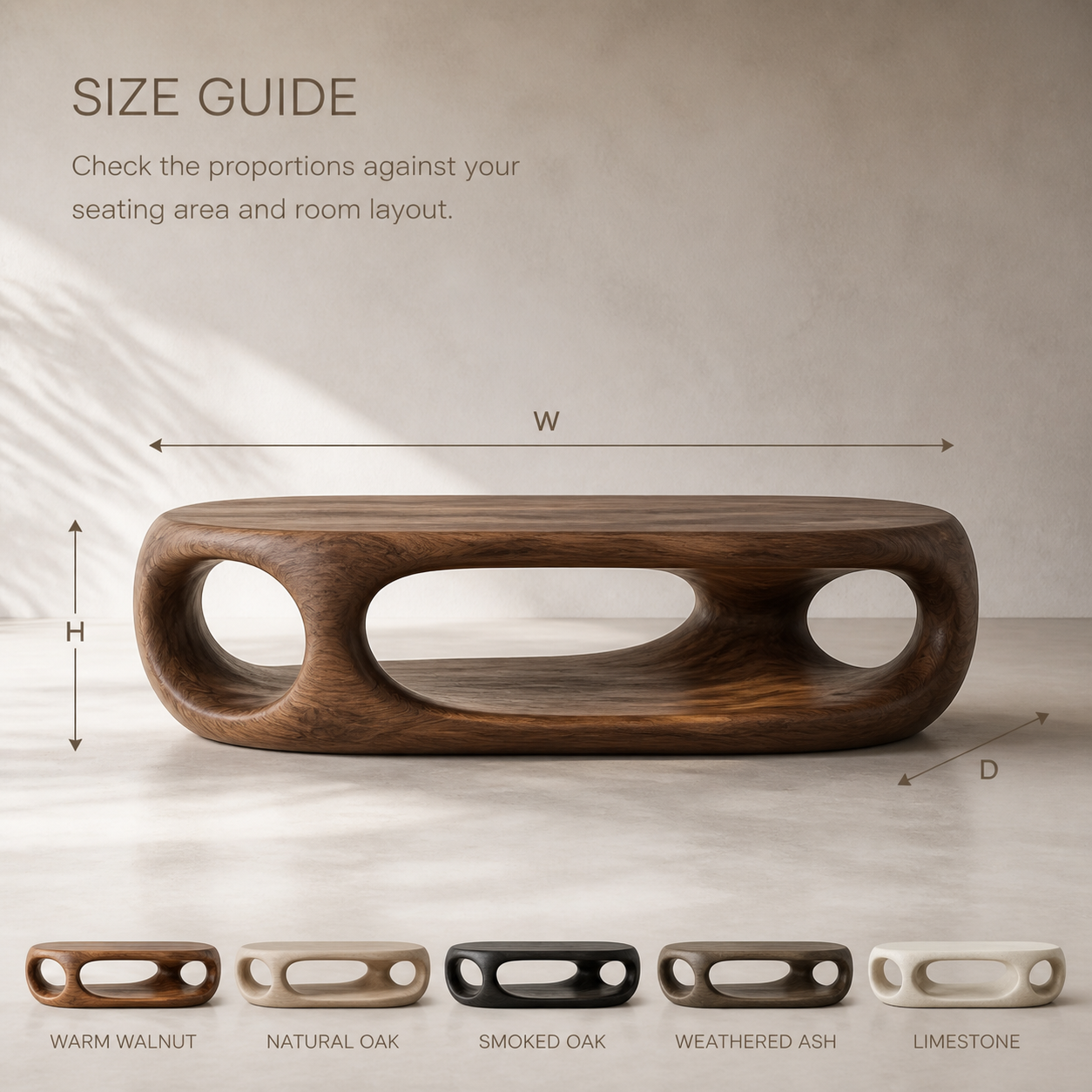 Vale Sculptural Coffee Table - Design 312 - product image 08