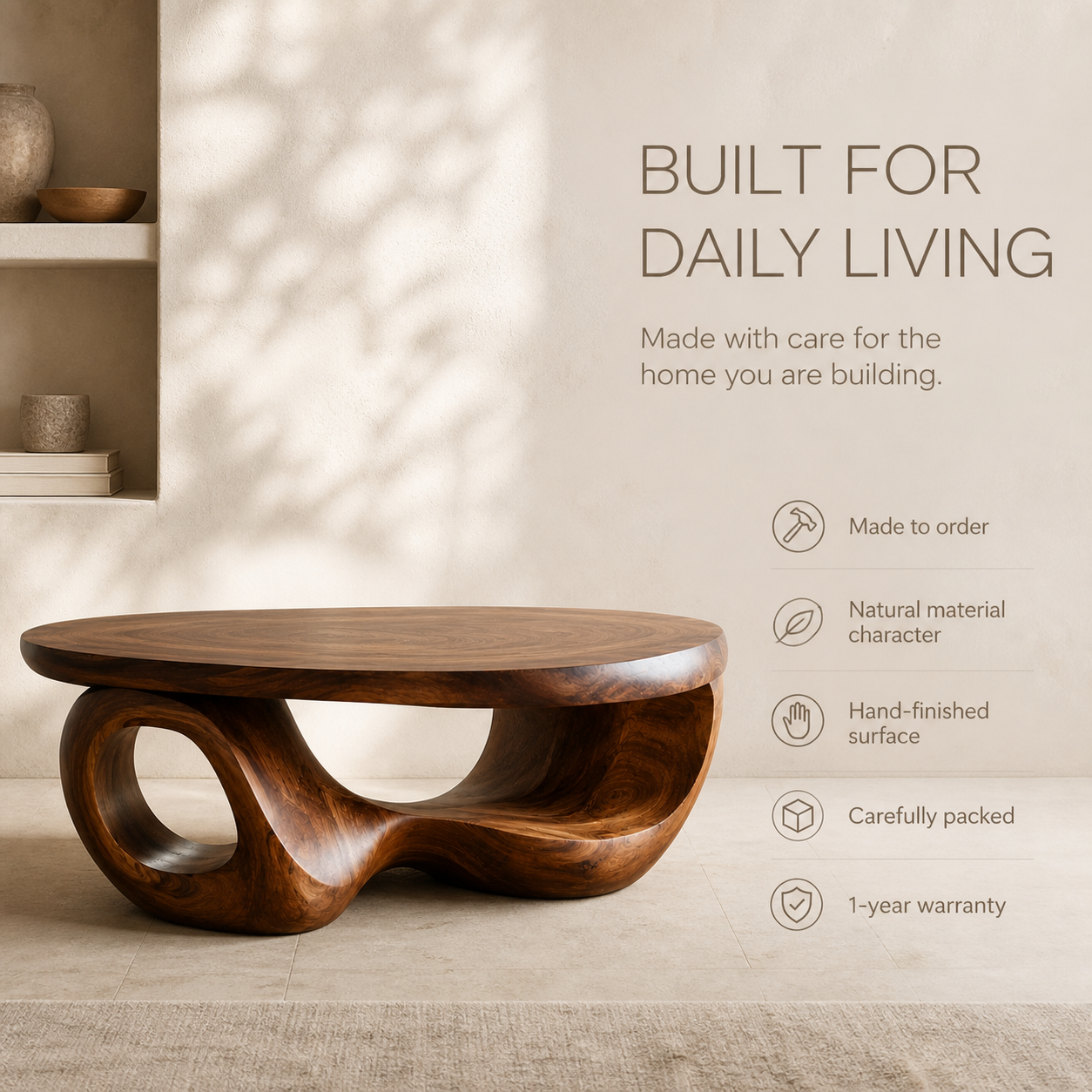 Rowan Hollow Base Coffee Table - Design 313 - product image 09