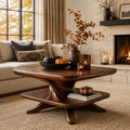 Brielle Sculpted Round Coffee Table - Design 314 - main view