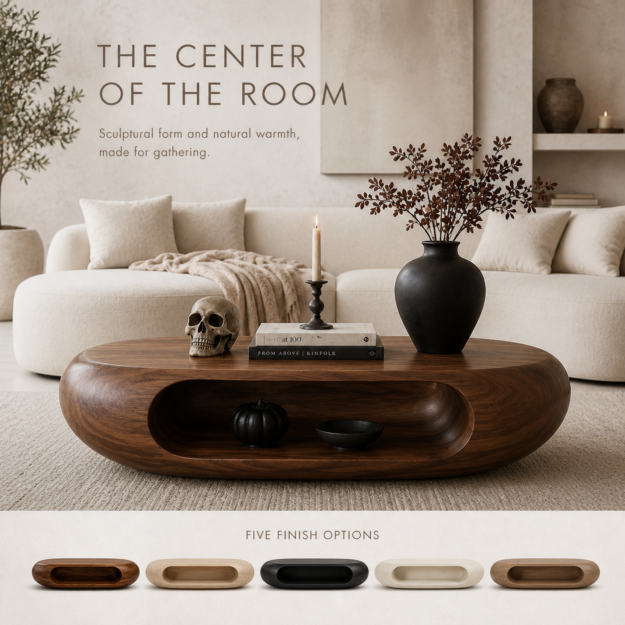 Isla Cloud Edge Coffee Table - Design 315 - product image 02