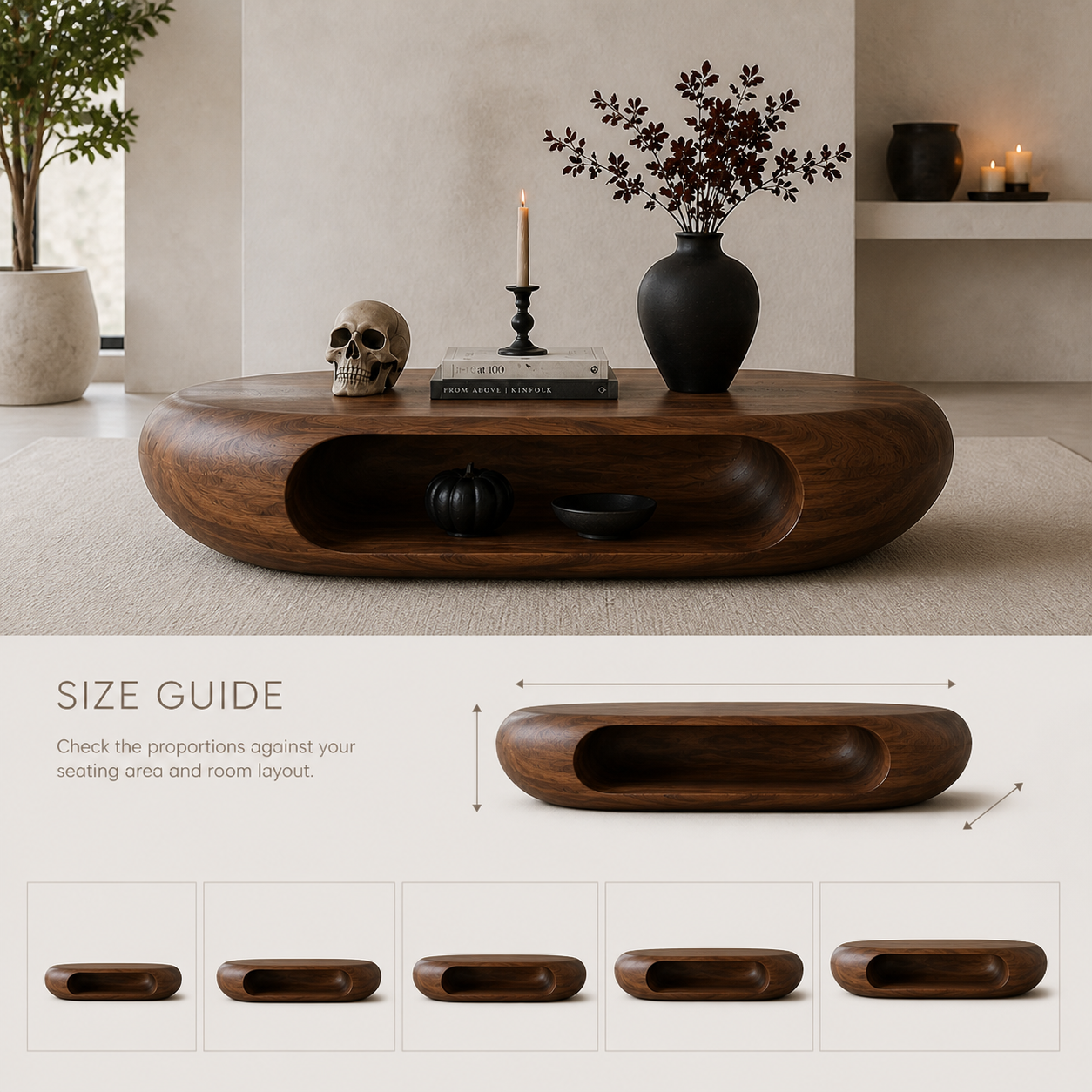 Isla Cloud Edge Coffee Table - Design 315 - product image 08