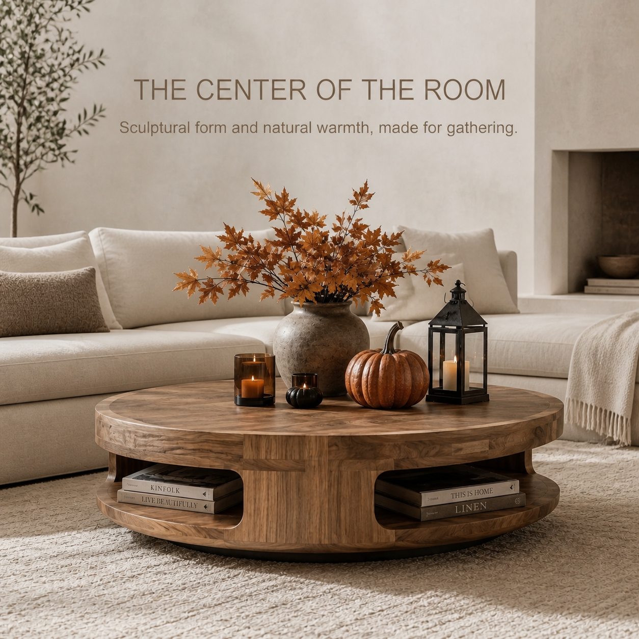 Selene Rounded Lounge Coffee Table - Design 317 - product image 02