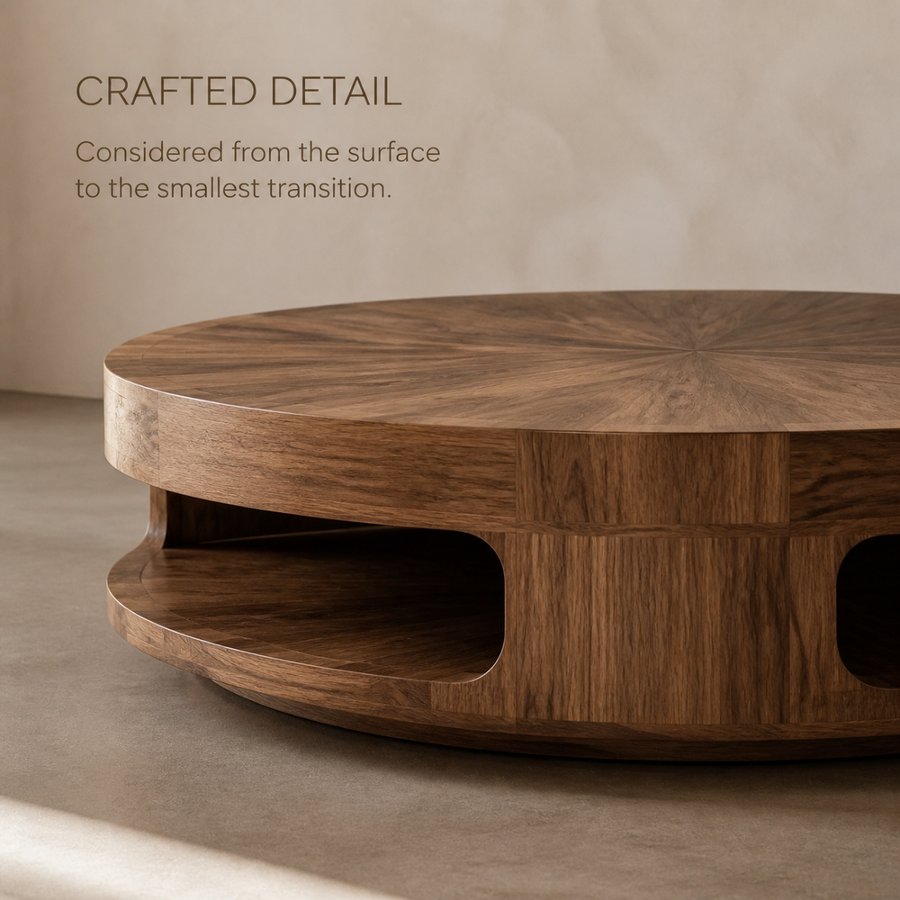 Selene Rounded Lounge Coffee Table - Design 317 - product image 06