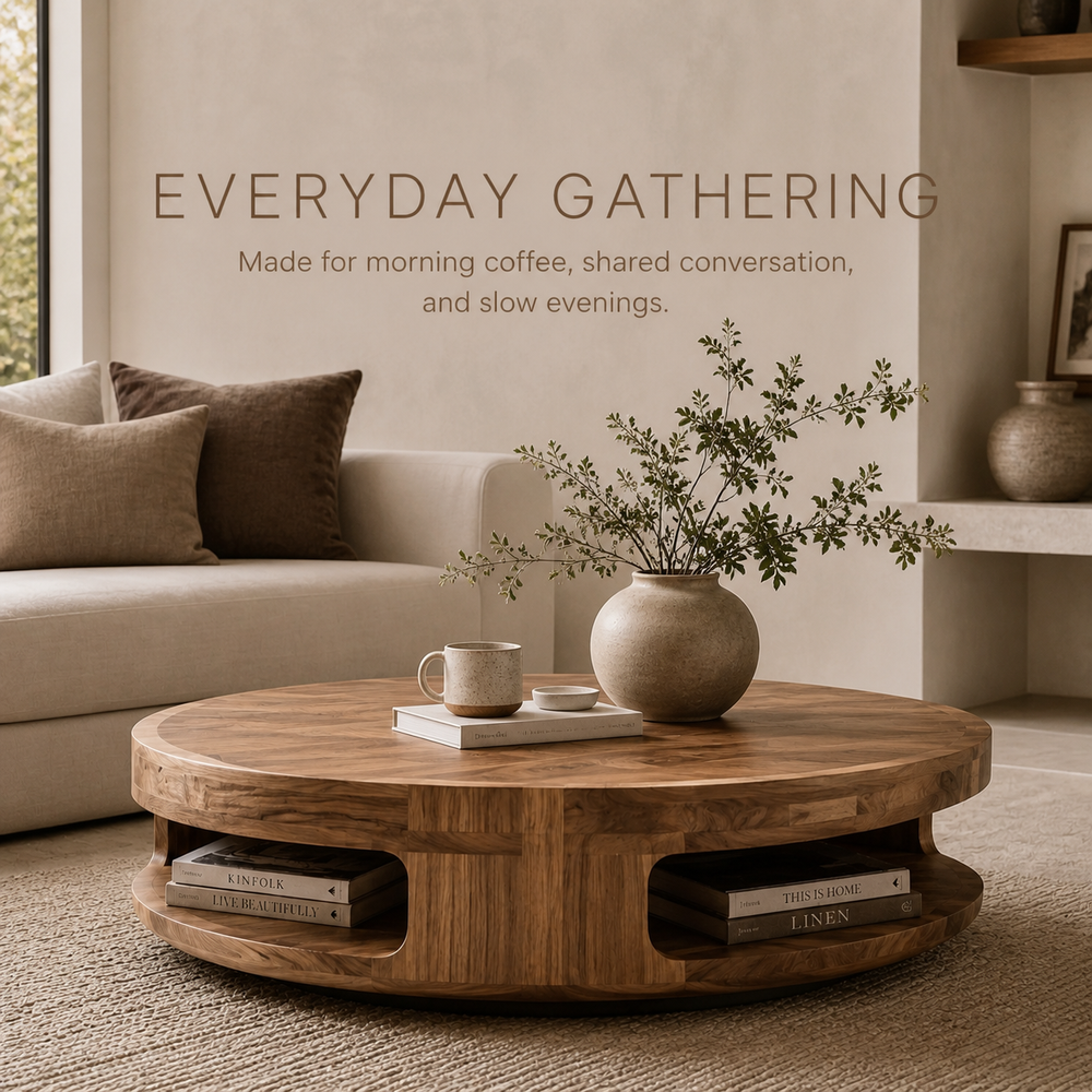 Selene Rounded Lounge Coffee Table - Design 317 - product image 07