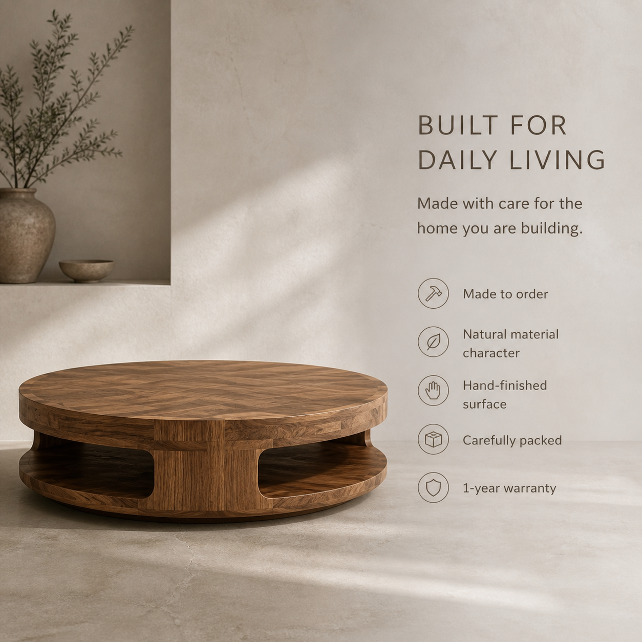 Selene Rounded Lounge Coffee Table - Design 317 - product image 09