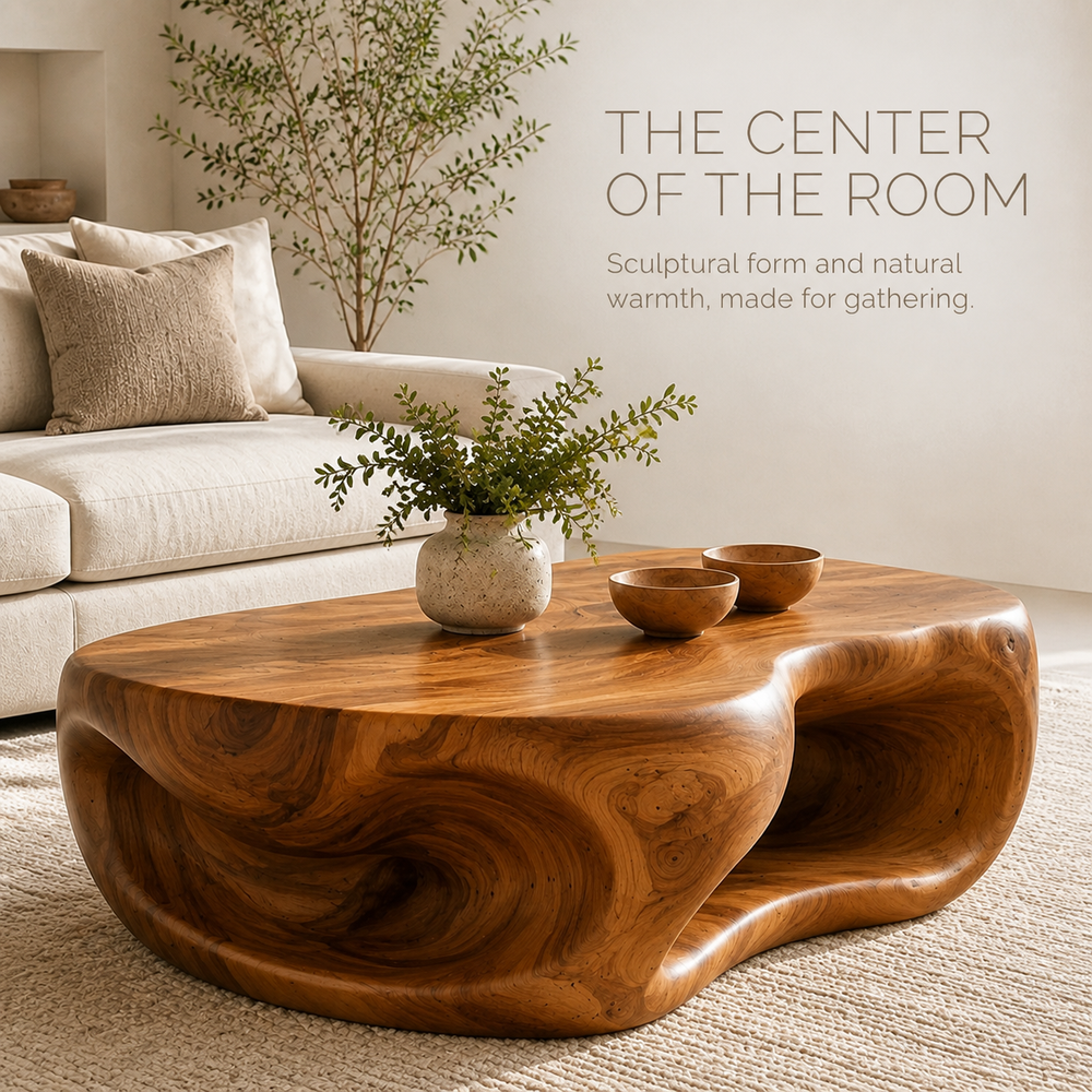 Celine Warm Modern Coffee Table - Design 318 - product image 02
