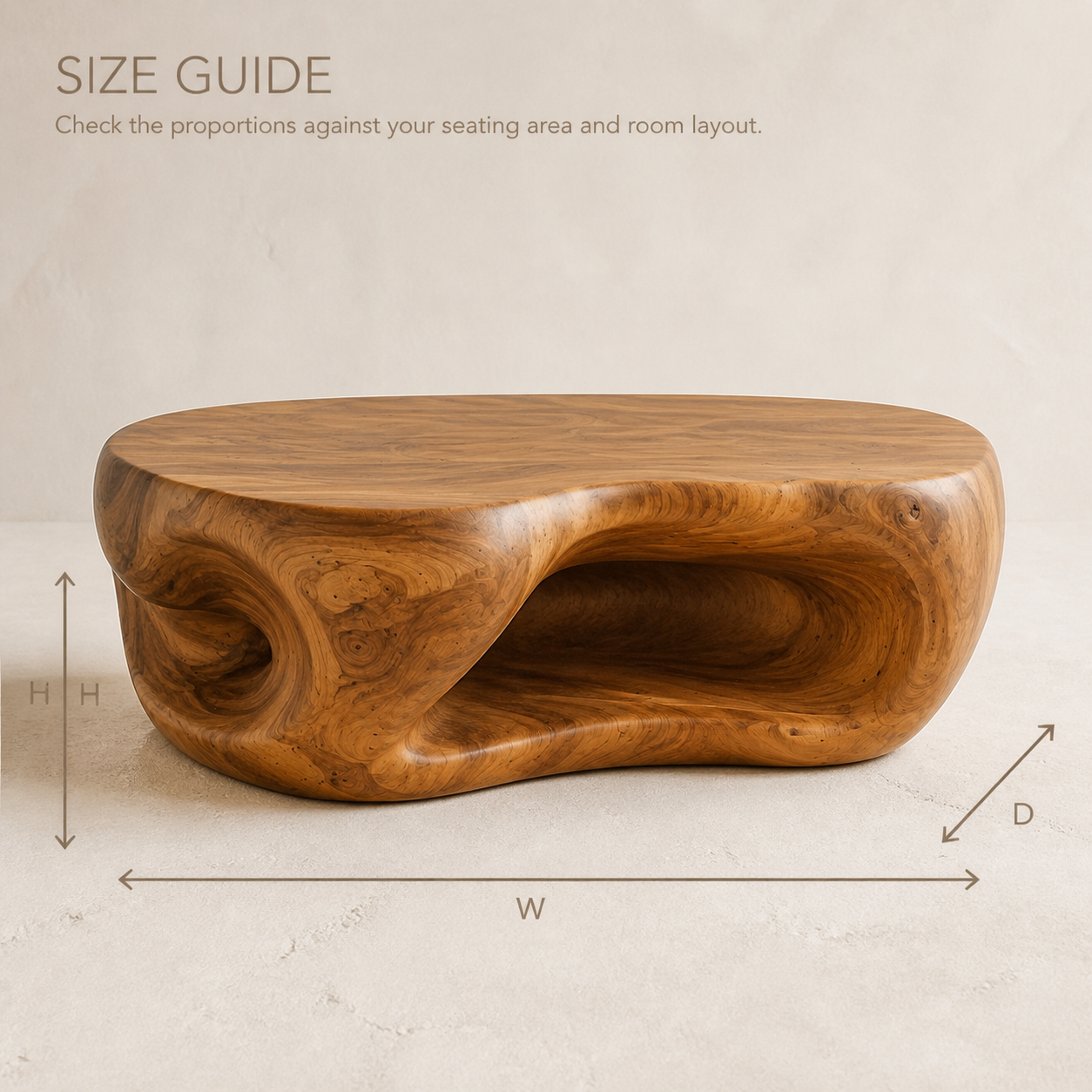 Celine Warm Modern Coffee Table - Design 318 - product image 08