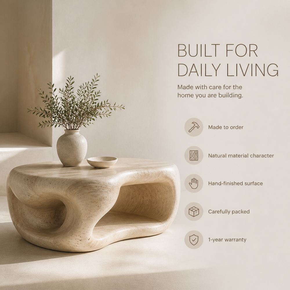 Celine Warm Modern Coffee Table - Design 318 - product image 09