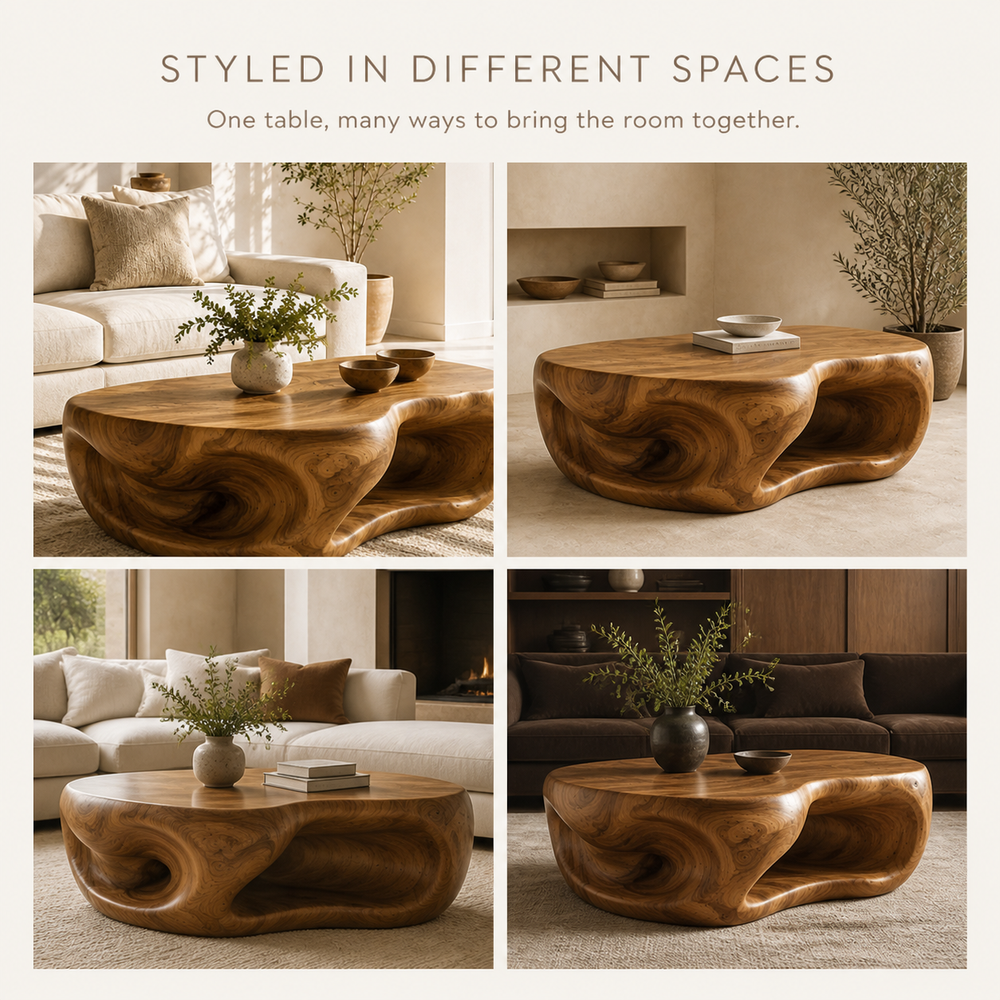 Celine Warm Modern Coffee Table - Design 318 - product image 10