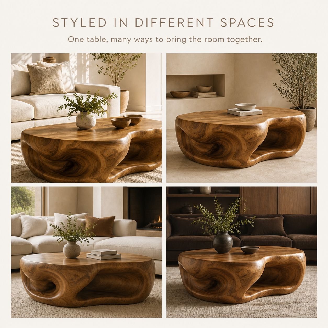 Celine Warm Modern Coffee Table - Design 318 - product image 10