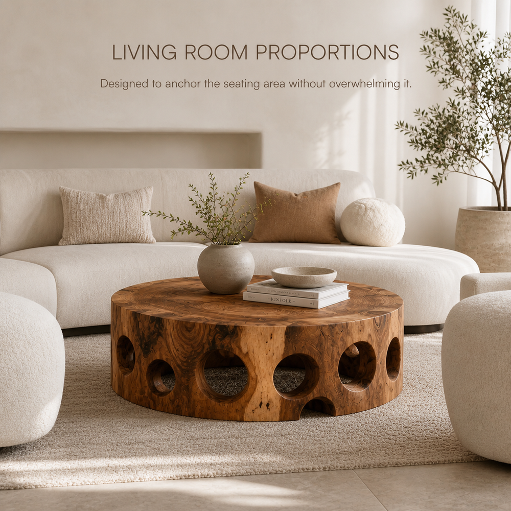 Darian Portal Round Coffee Table - Design 319 - product image 04