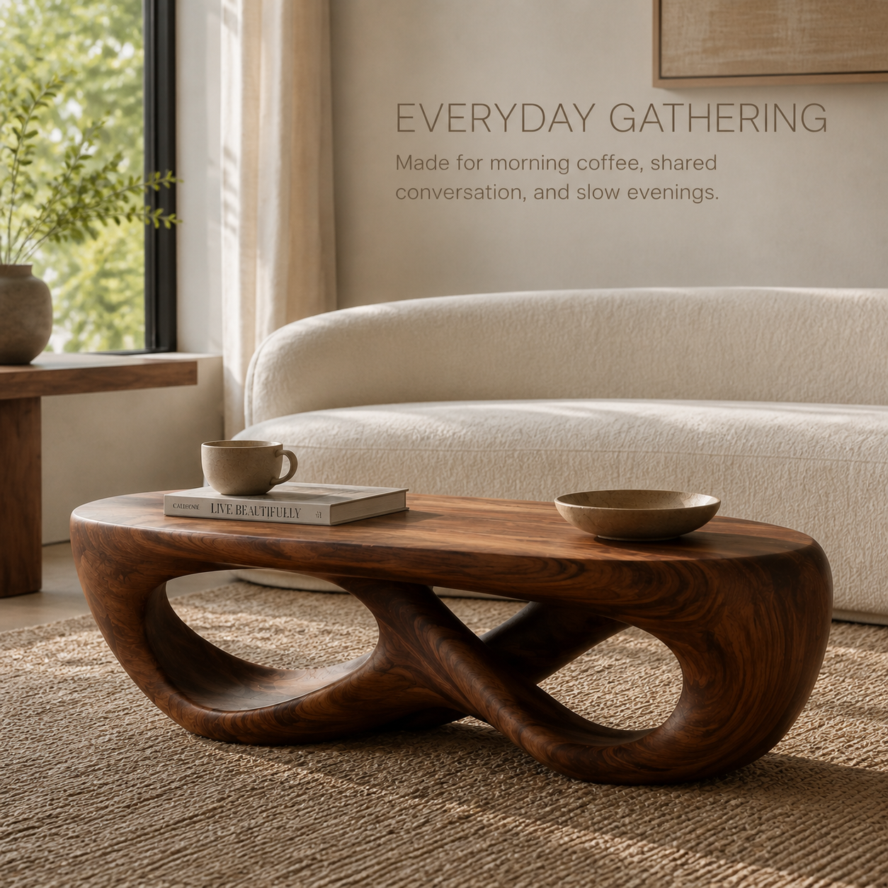 Alden Curved Wood Coffee Table - Design 320 - product image 07