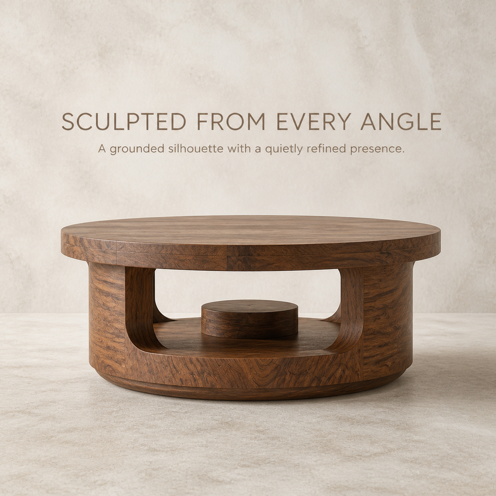 Mira Flow Round Coffee Table - Design 322 - product image 03