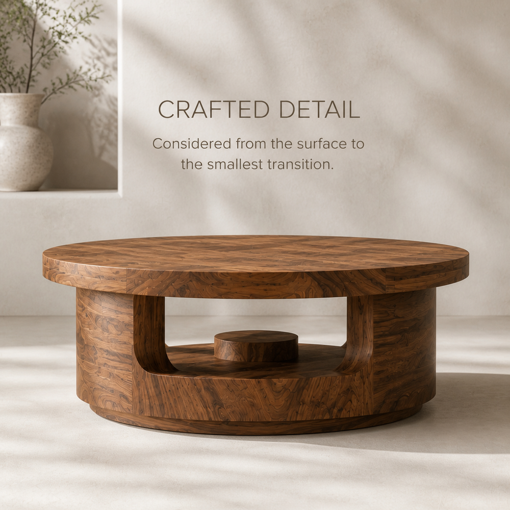Mira Flow Round Coffee Table - Design 322 - product image 06