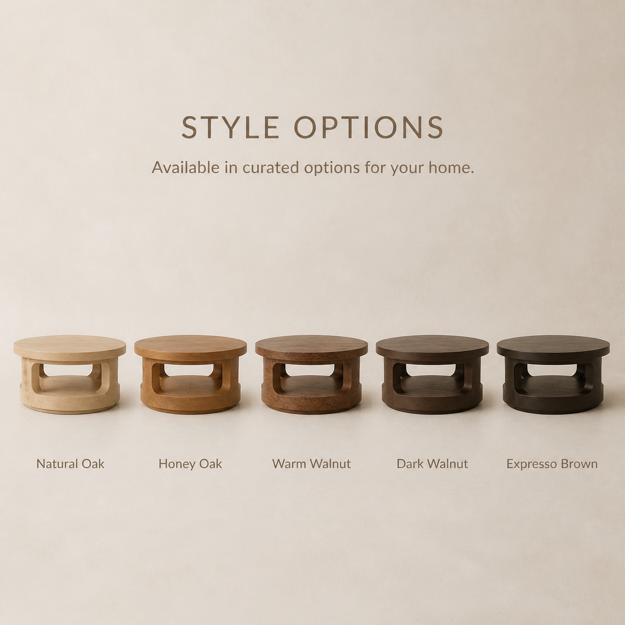Mira Flow Round Coffee Table - Design 322 - product image 11