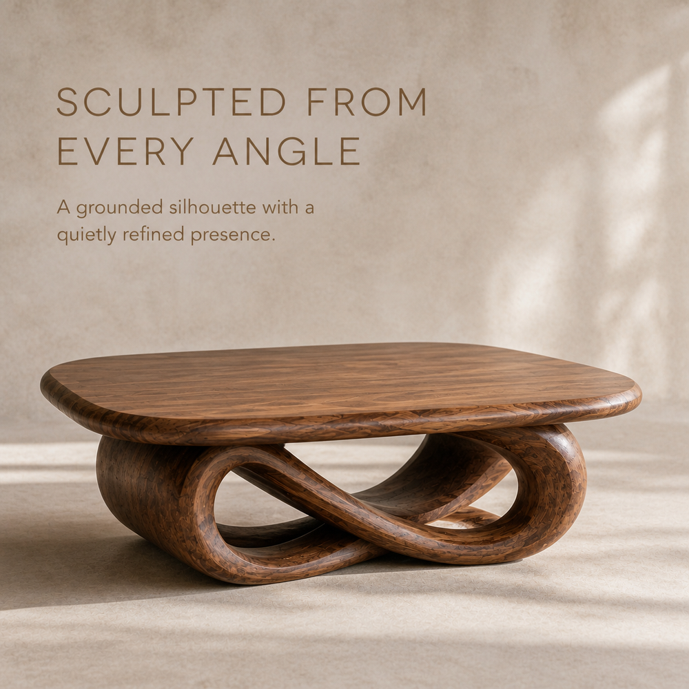 Aurelle Sculptural Coffee Table - Design 323 - product image 03
