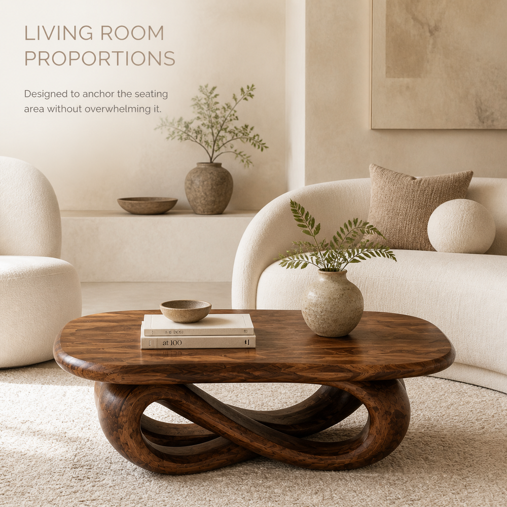 Aurelle Sculptural Coffee Table - Design 323 - product image 04