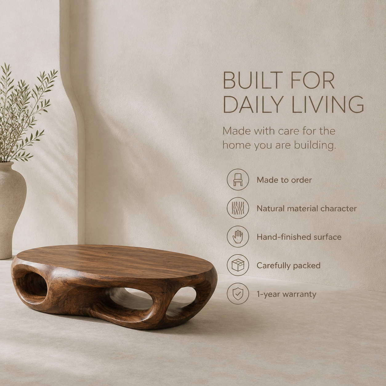 Caldera Organic Coffee Table - Design 326 - product image 09
