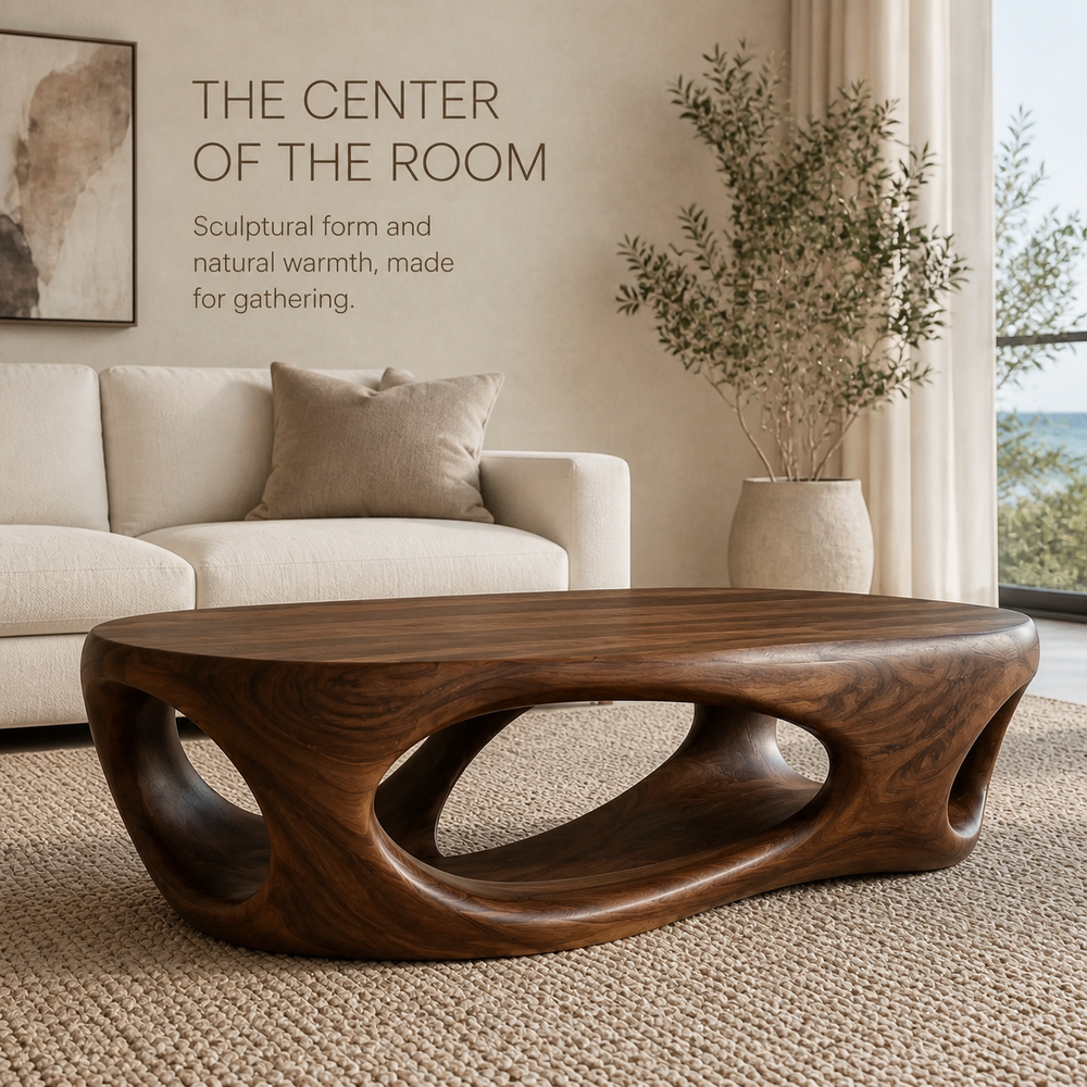 Elara Soft Curve Coffee Table - Design 328 - product image 02