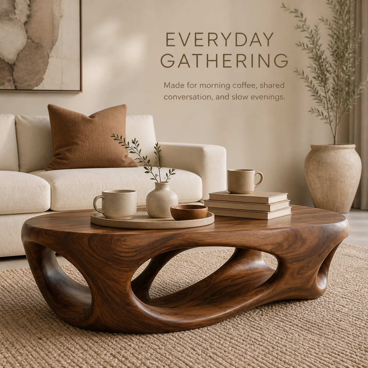 Elara Soft Curve Coffee Table - Design 328 - product image 07