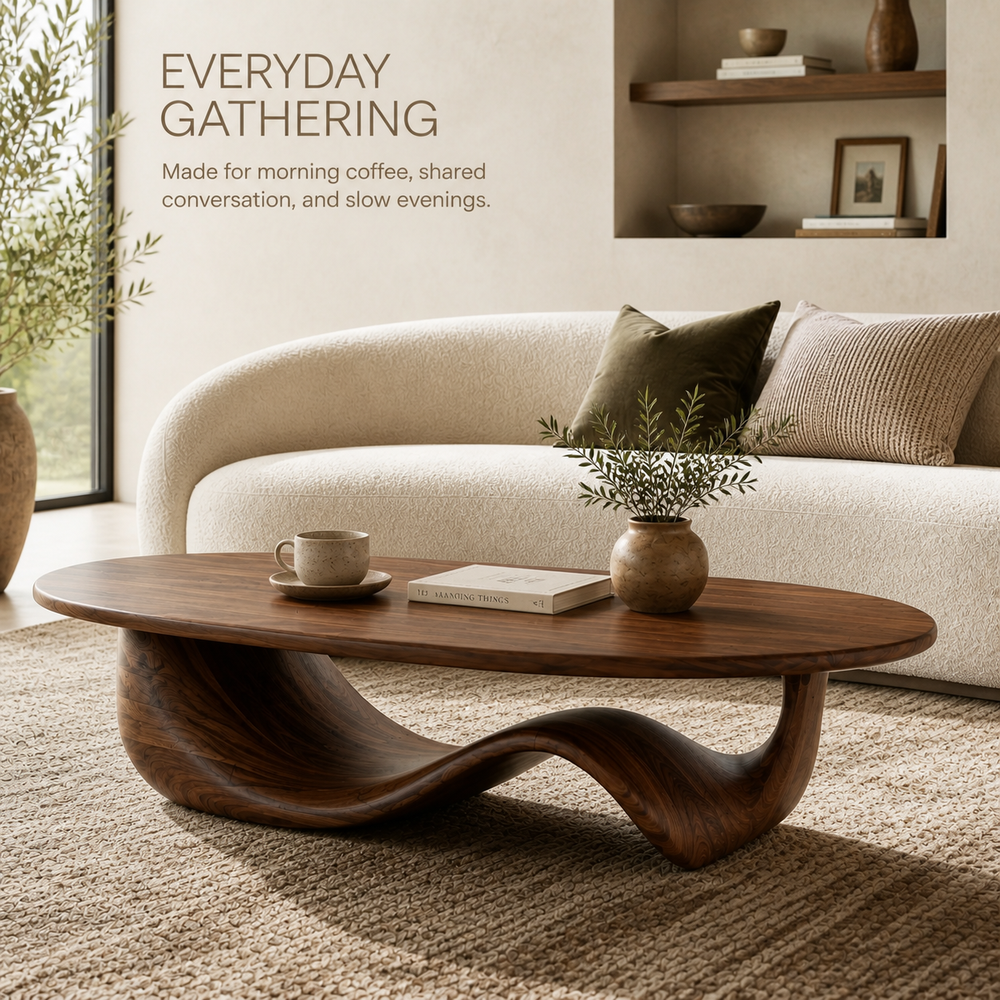 Veyra Gallery Wood Coffee Table - Design 329 - product image 07