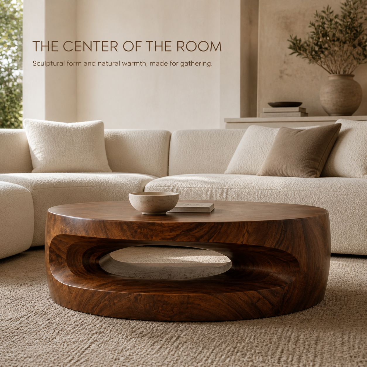 Talia Soft Edge Round Coffee Table - Design 330 - product image 02