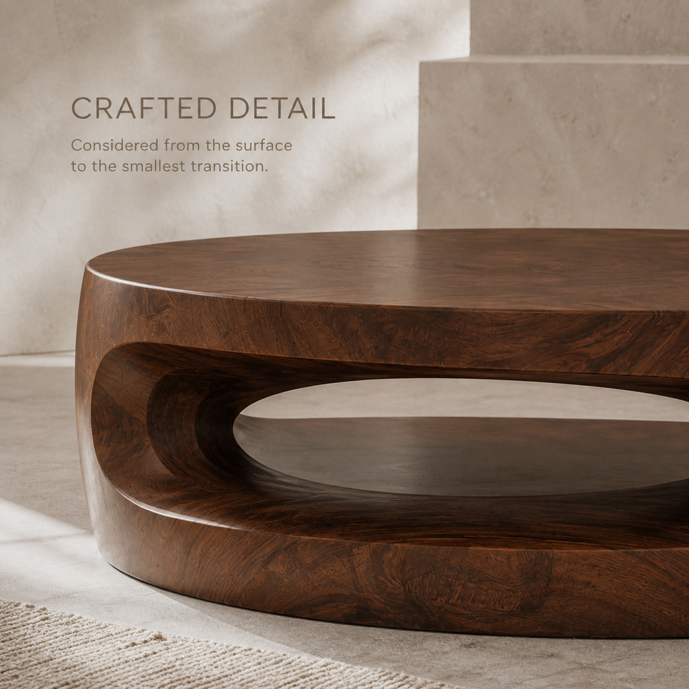 Talia Soft Edge Round Coffee Table - Design 330 - product image 06