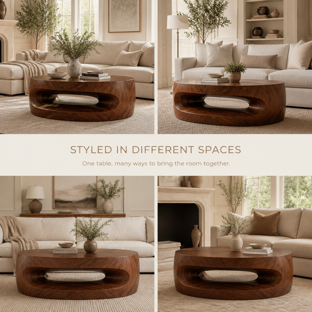 Talia Soft Edge Round Coffee Table - Design 330 - product image 10