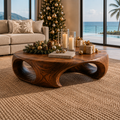 Vale Sculptural Round Coffee Table - Design 331 - main view