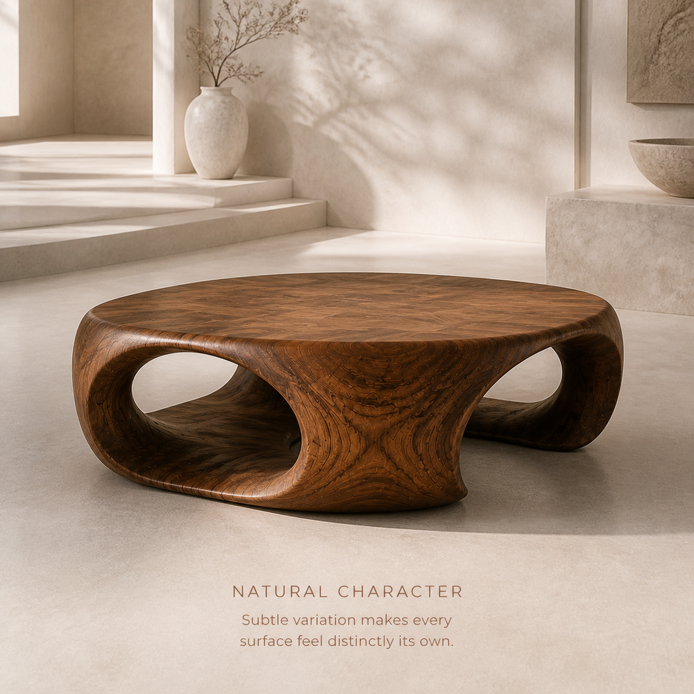 Vale Sculptural Round Coffee Table - Design 331 - product image 05