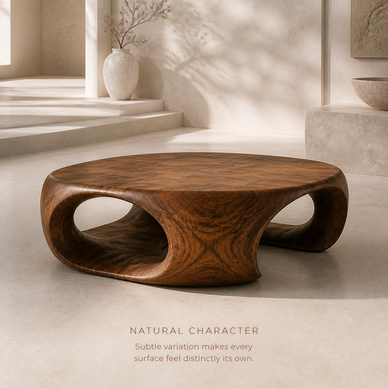 Vale Sculptural Round Coffee Table - Design 331 - product image 05