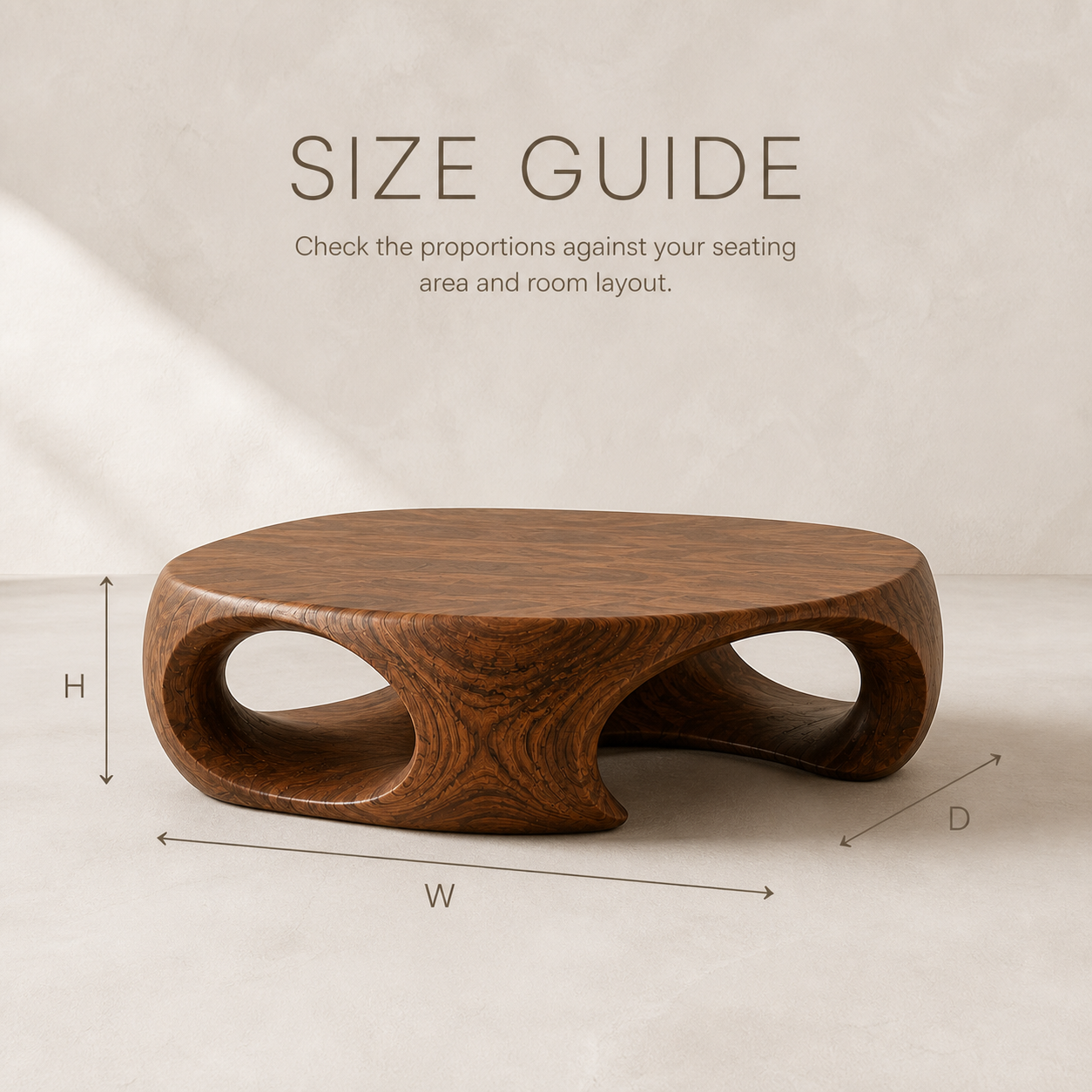 Vale Sculptural Round Coffee Table - Design 331 - product image 08