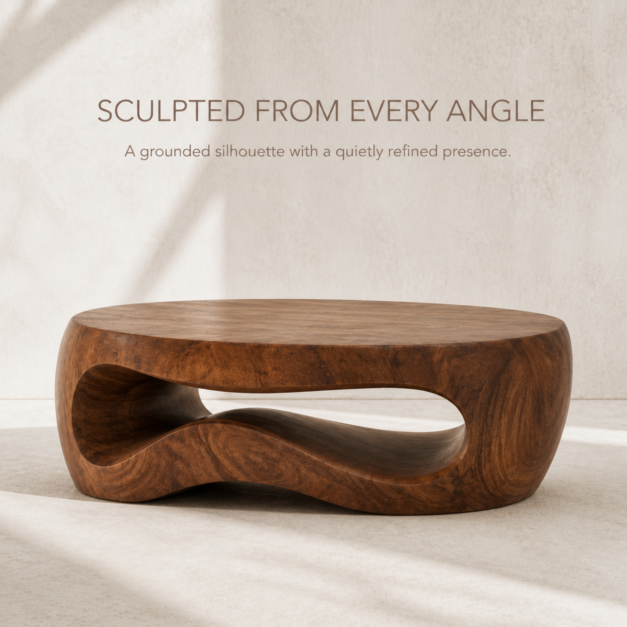 Liora Warm Walnut Coffee Table - Design 333 - product image 03