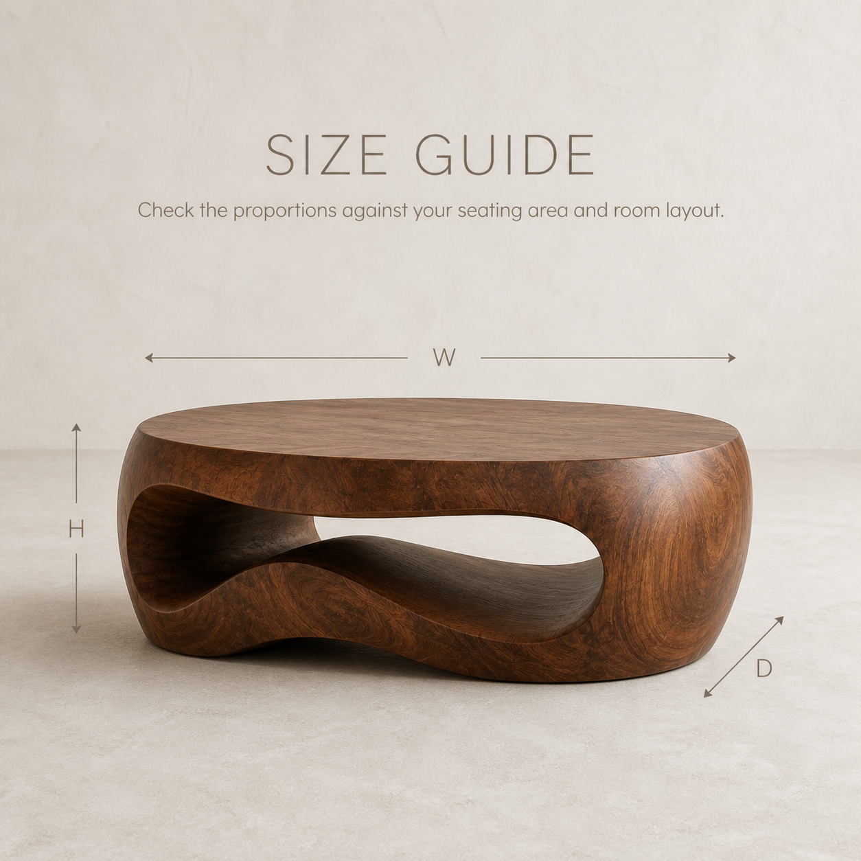 Liora Warm Walnut Coffee Table - Design 333 - product image 08